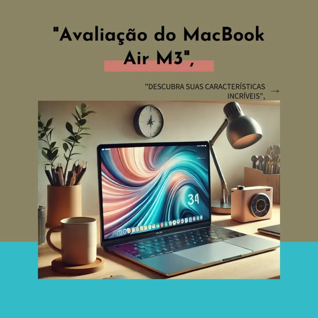 Apple MacBook Air 13" M3: Desempenho, Design e Autonomia Imbatíveis
