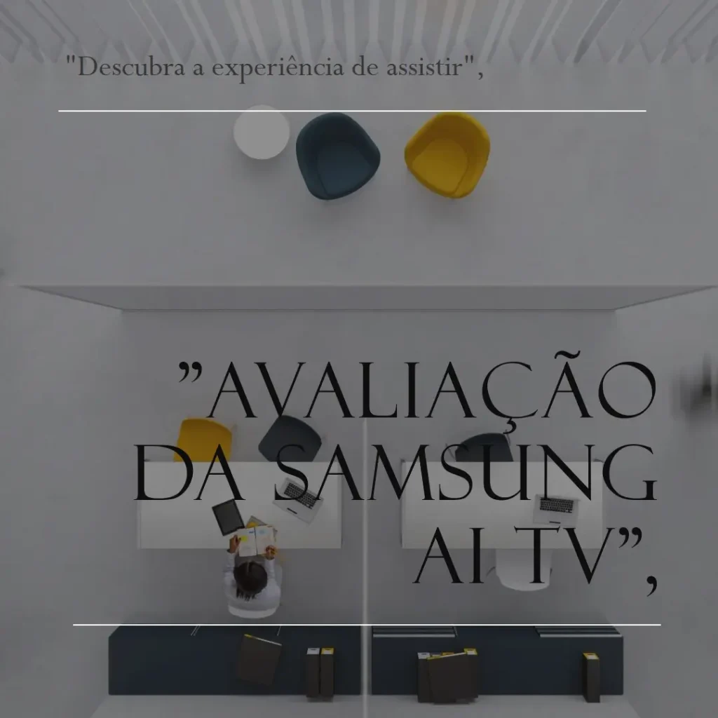 Samsung AI TV 65" OLED 4K 65S90D, Processador com AI, Design LaserSlim