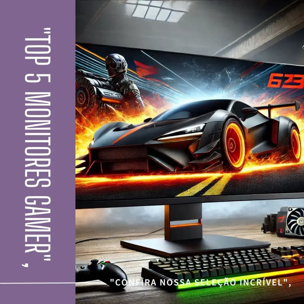 Top 5 Opções de monitor gamer grande
