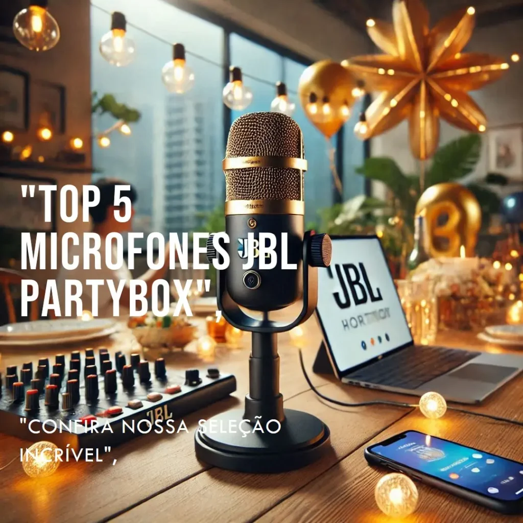 Top 5  microfone JBL partybox