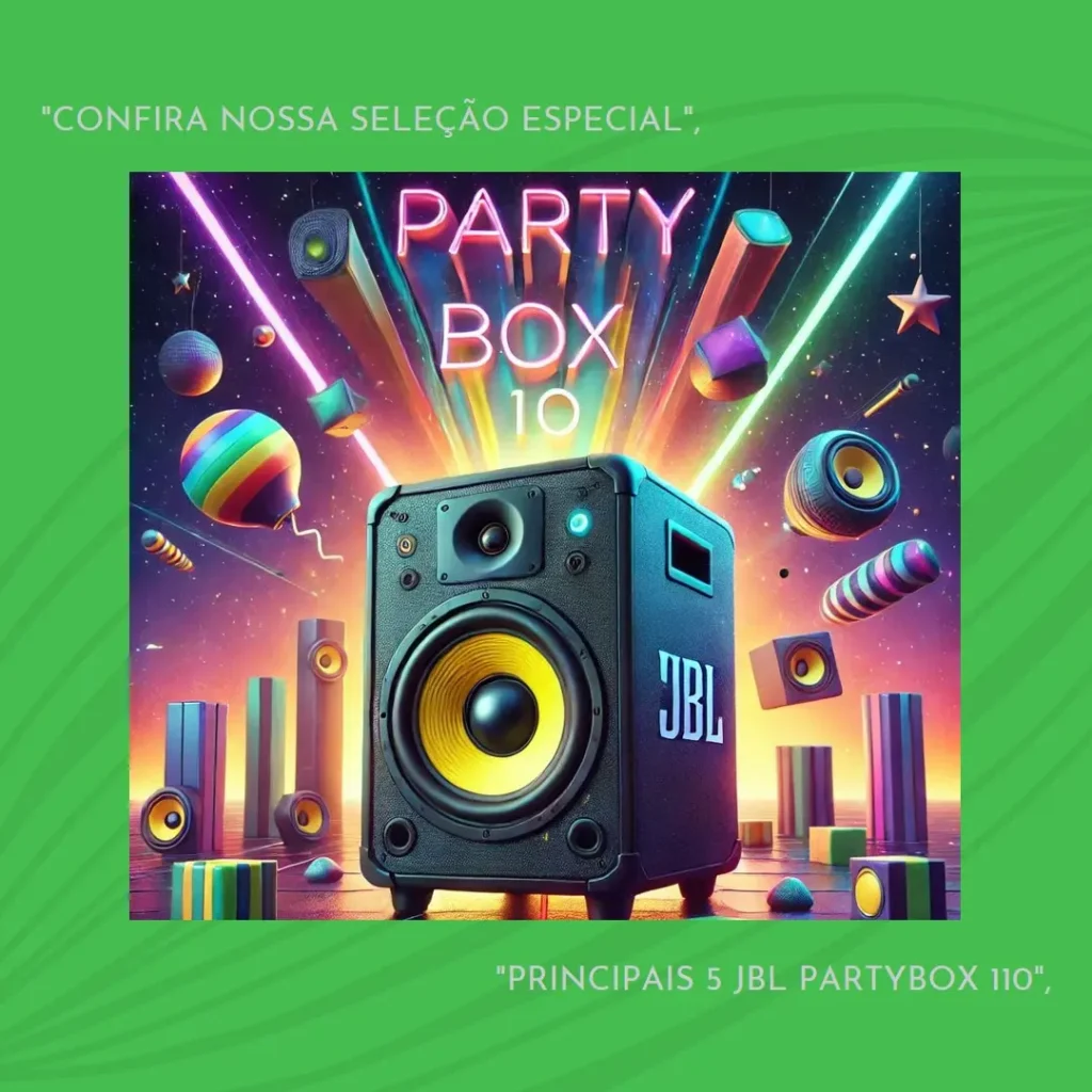Principais 5 JBL partybox 110 promoção