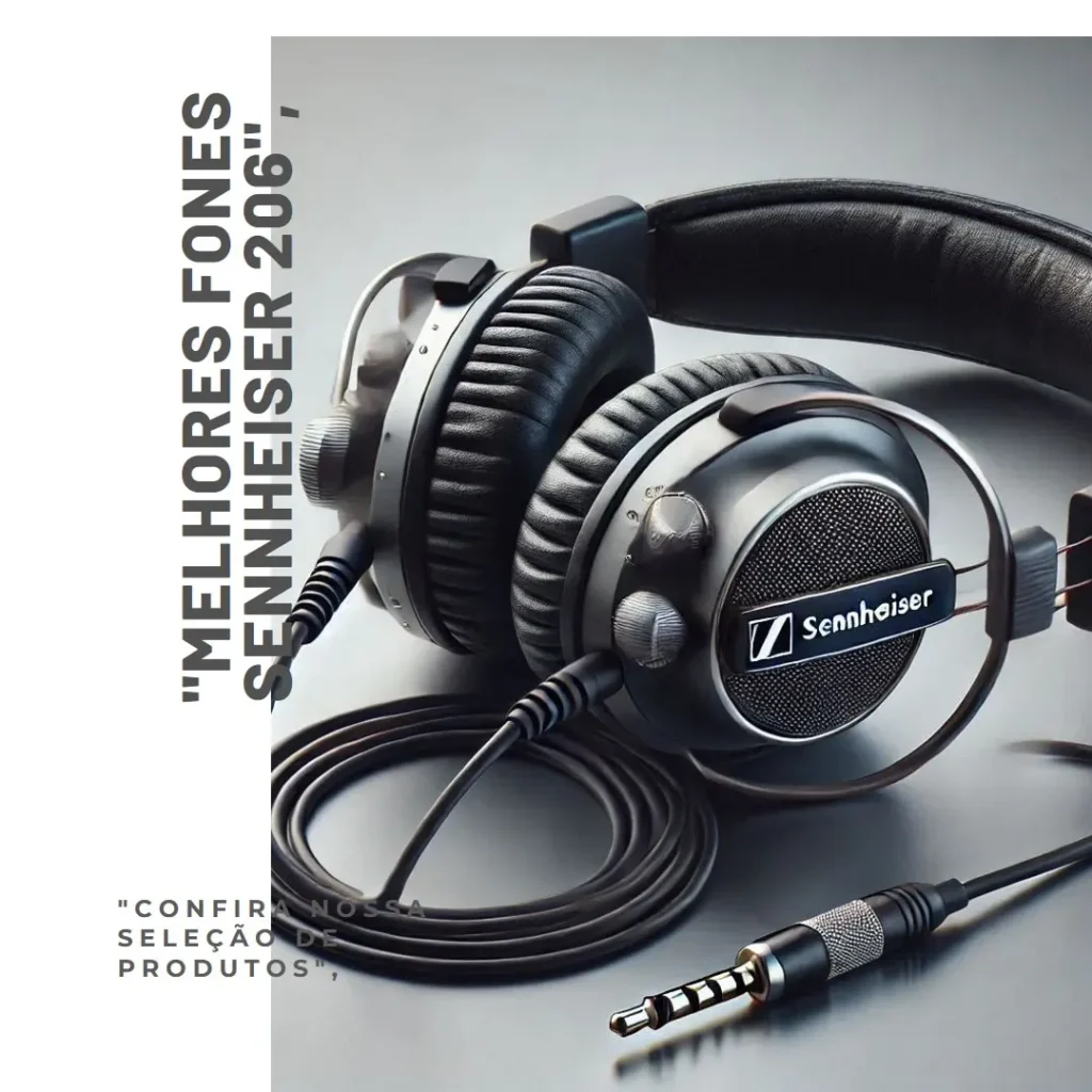Melhores 5 Sennheiser 206 headphones