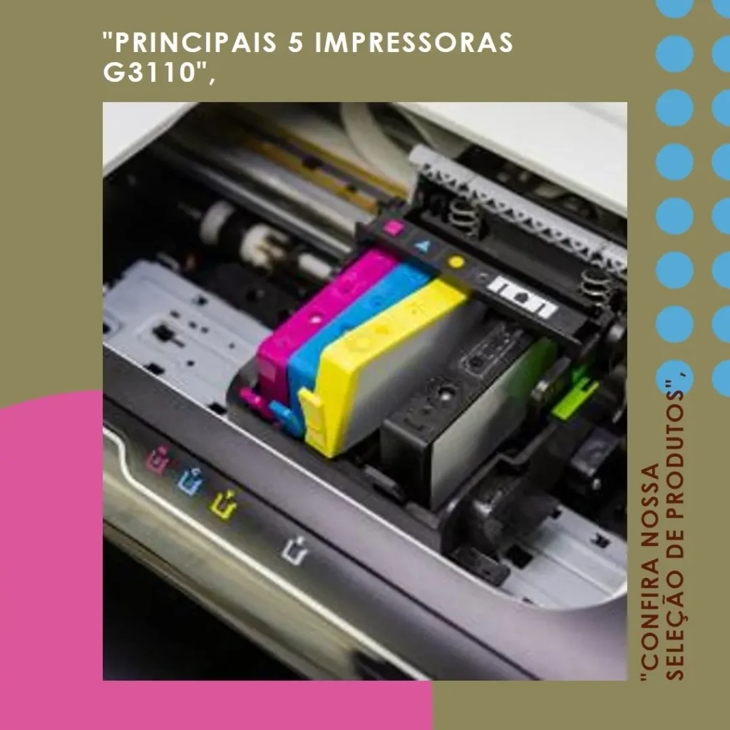 Principais 5 impressora g3110