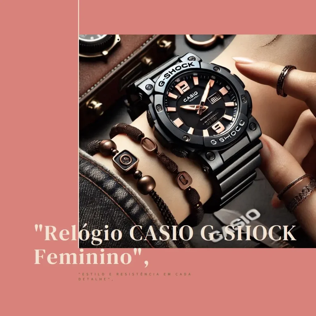 Relógio CASIO G-SHOCK Feminino Anadigi GMA-S140M-4ADR: Resistente e Estiloso