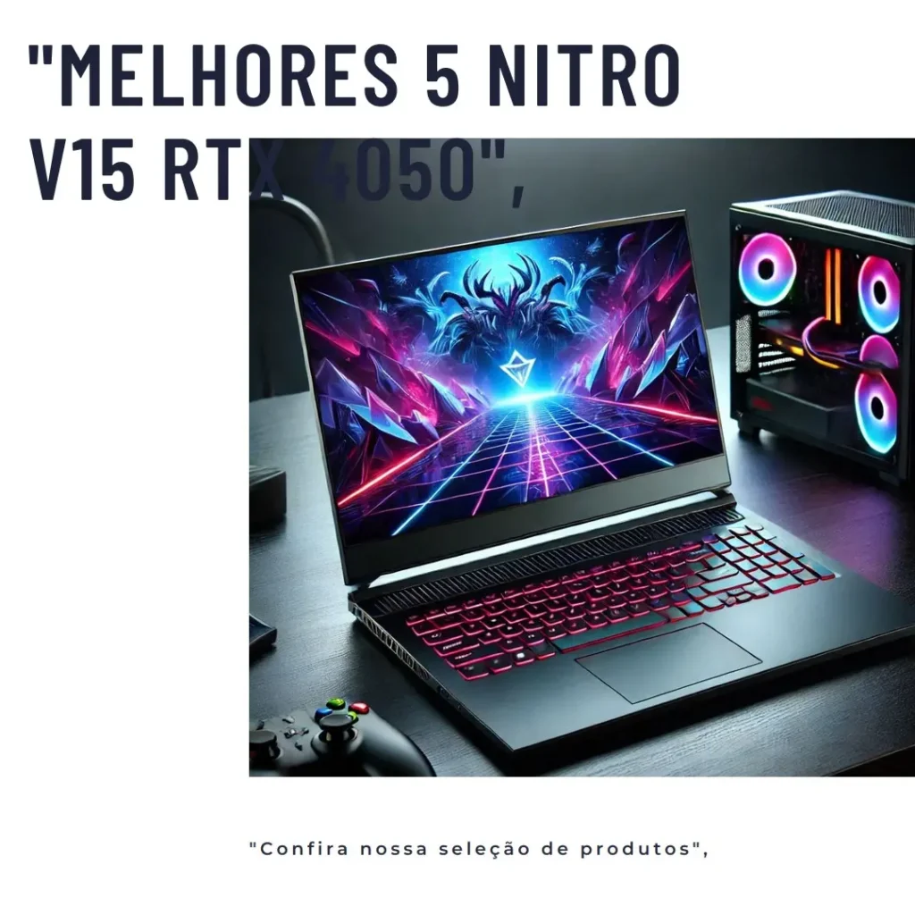 Melhores 5 Nitro v15 RTX 4050