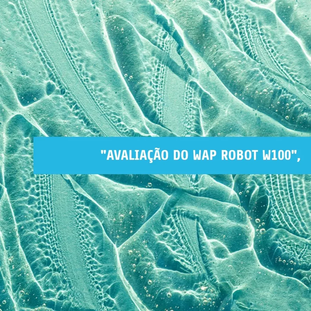 Aspirador de Pó Robô WAP ROBOT W100 3 em 1 Bivolt Automático