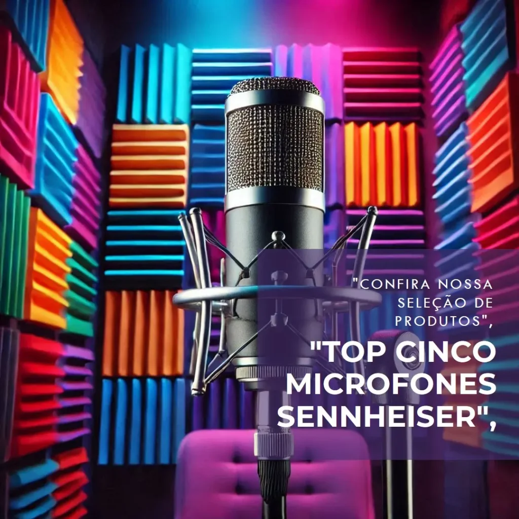 Top Cinco microfone Sennheiser 835