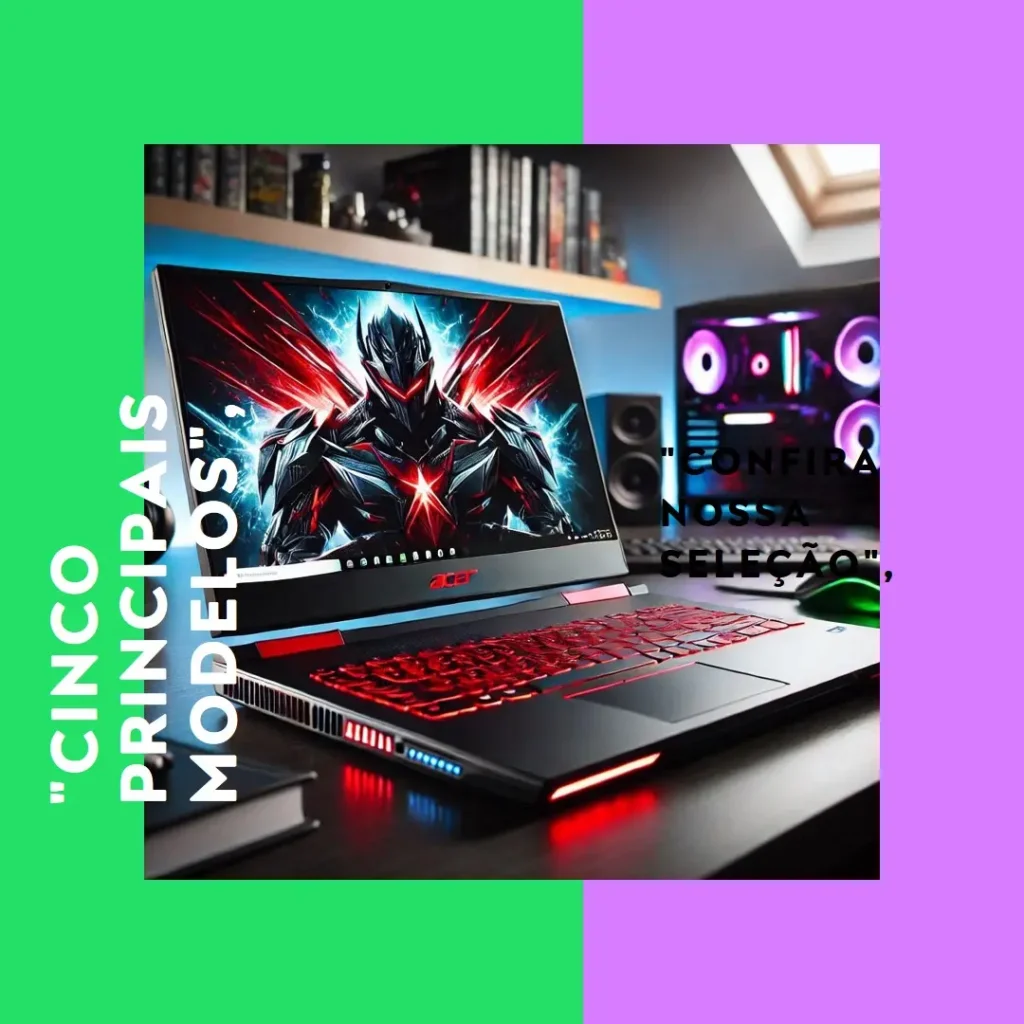 Cinco Principais Modelos de Acer Nitro v 4050