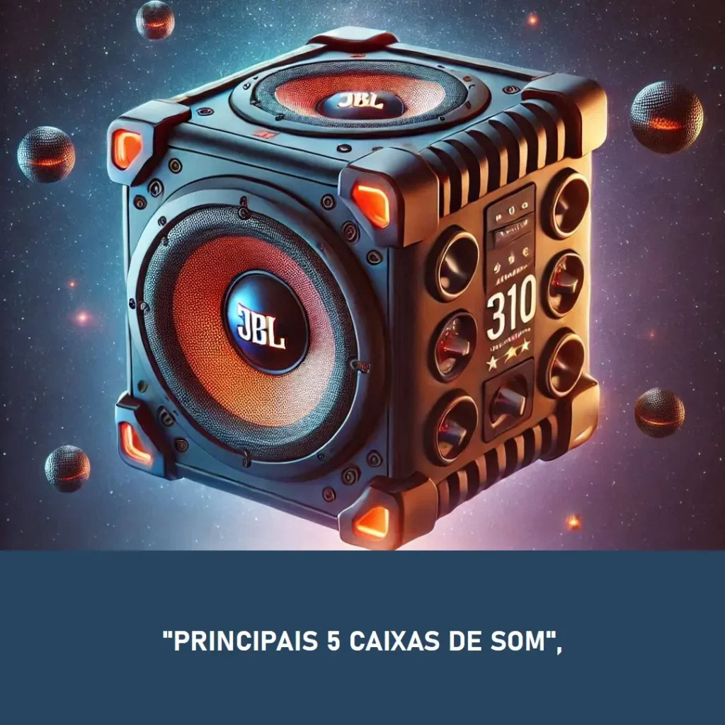 Principais 5  caixa de som JBL partybox 310