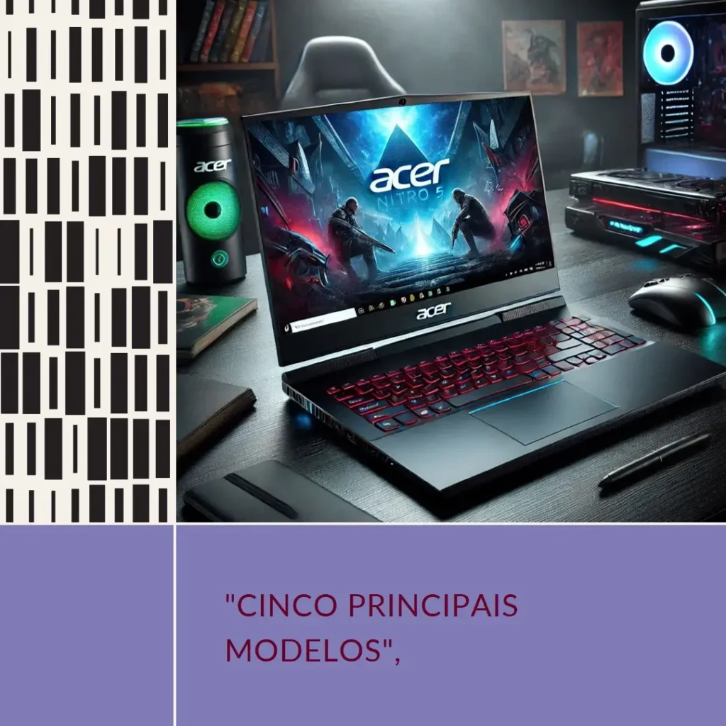 Cinco Principais Modelos de Acer Nitro 5 kg241y