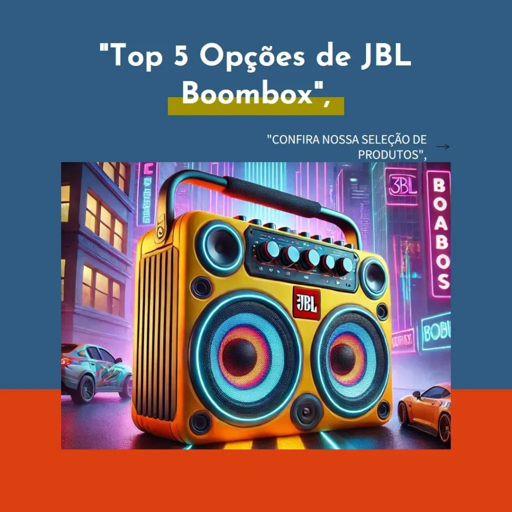 Top 5 Opções de JBL bombox