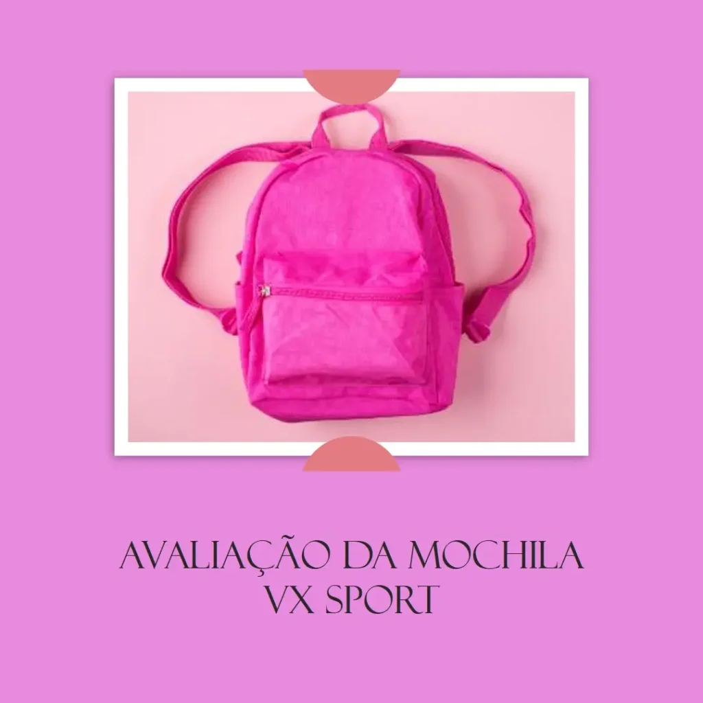Mochila Vx Sport Evo Deluxe Preto: Conforto, Durabilidade e Funcionalidade