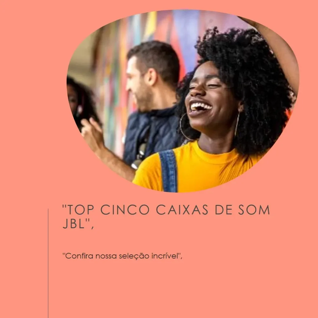 Top Cinco caixa som JBL