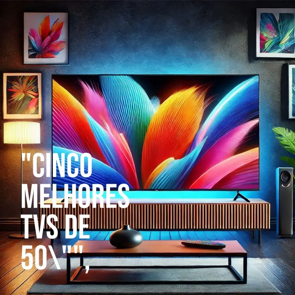 Cinco Melhores Modelos de TV de led 50 polegadas