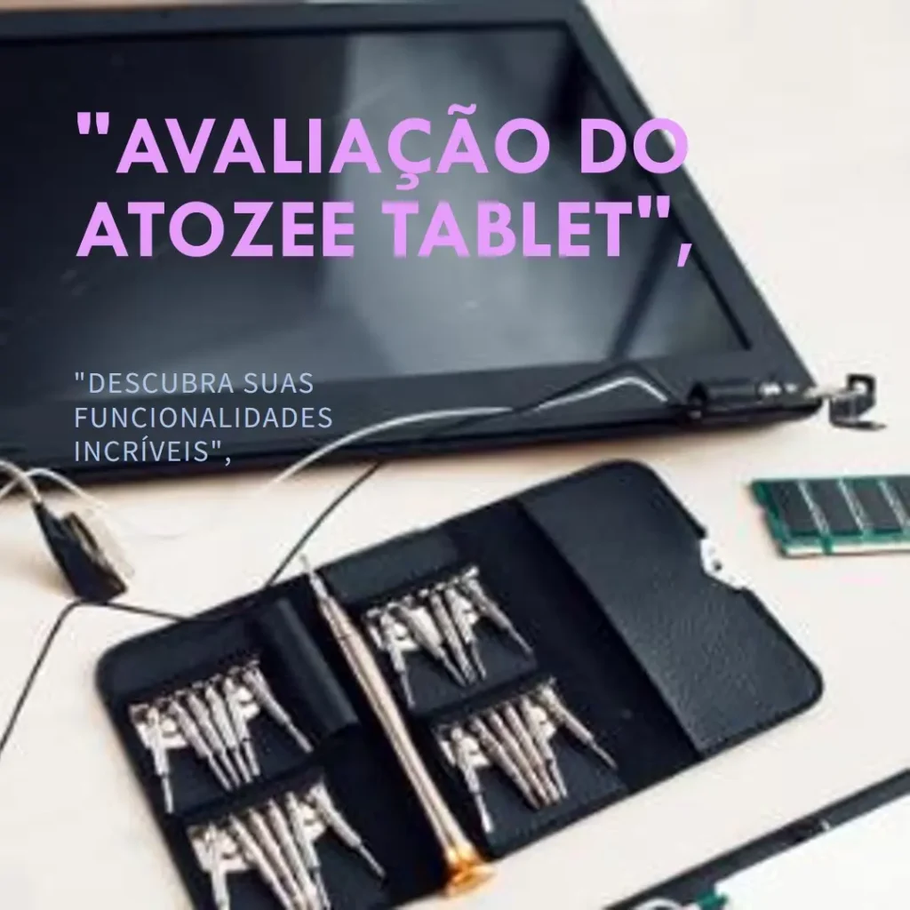 ATOZEE Tablet 10,1 Polegadas: Um Companheiro Versátil para o Dia a Dia