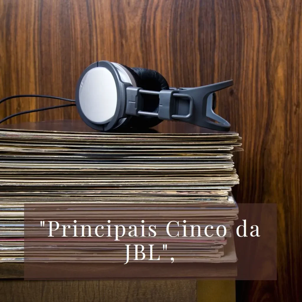 Principais Cinco caixa JBL grande