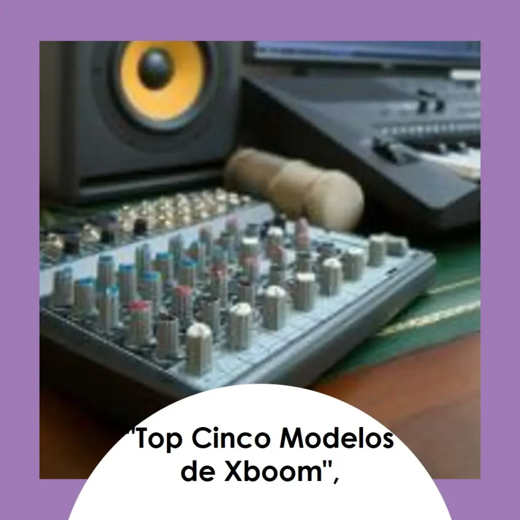 Top Cinco Modelos de caixa de som Xboom LG