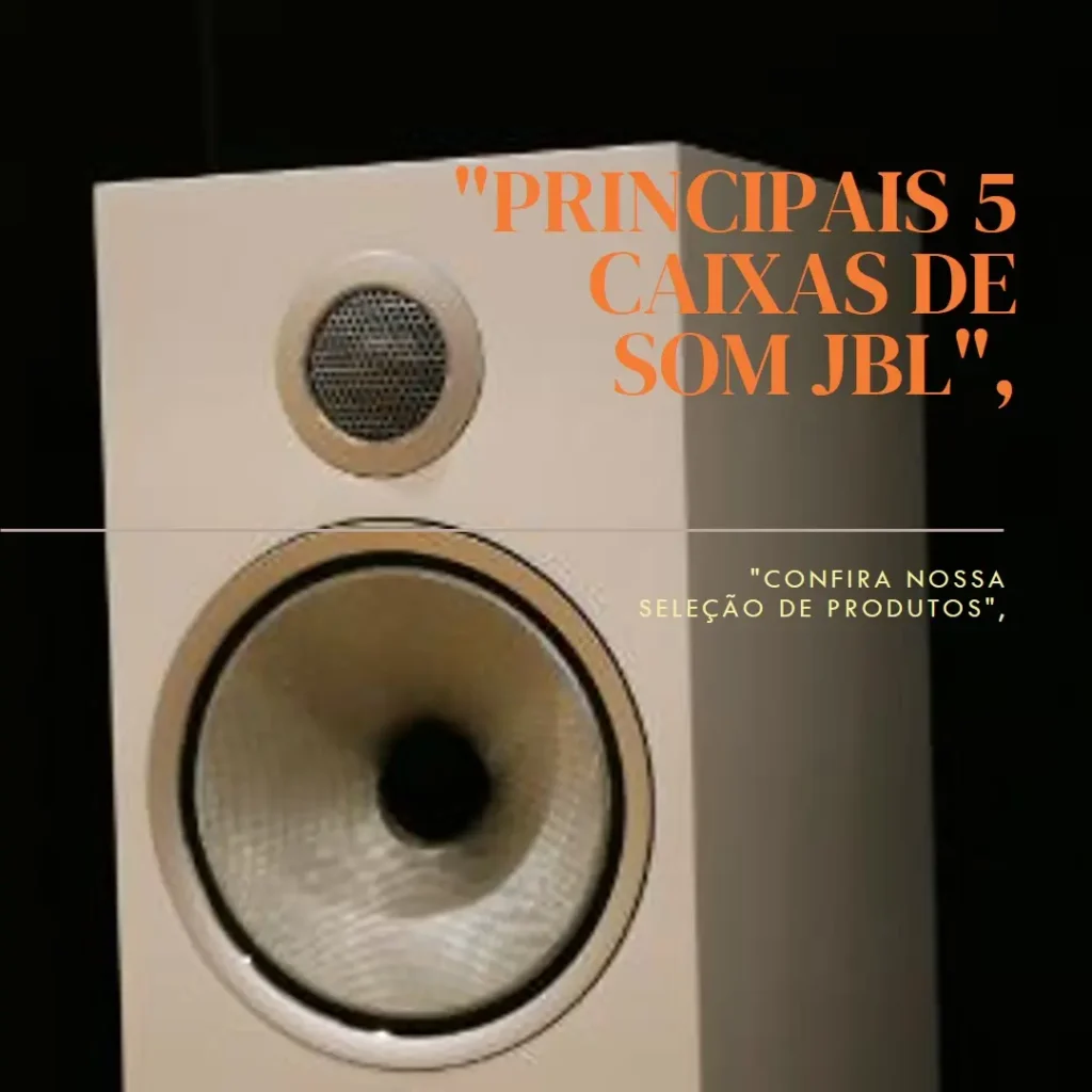 Principais 5 caixa de som JBL quadrada