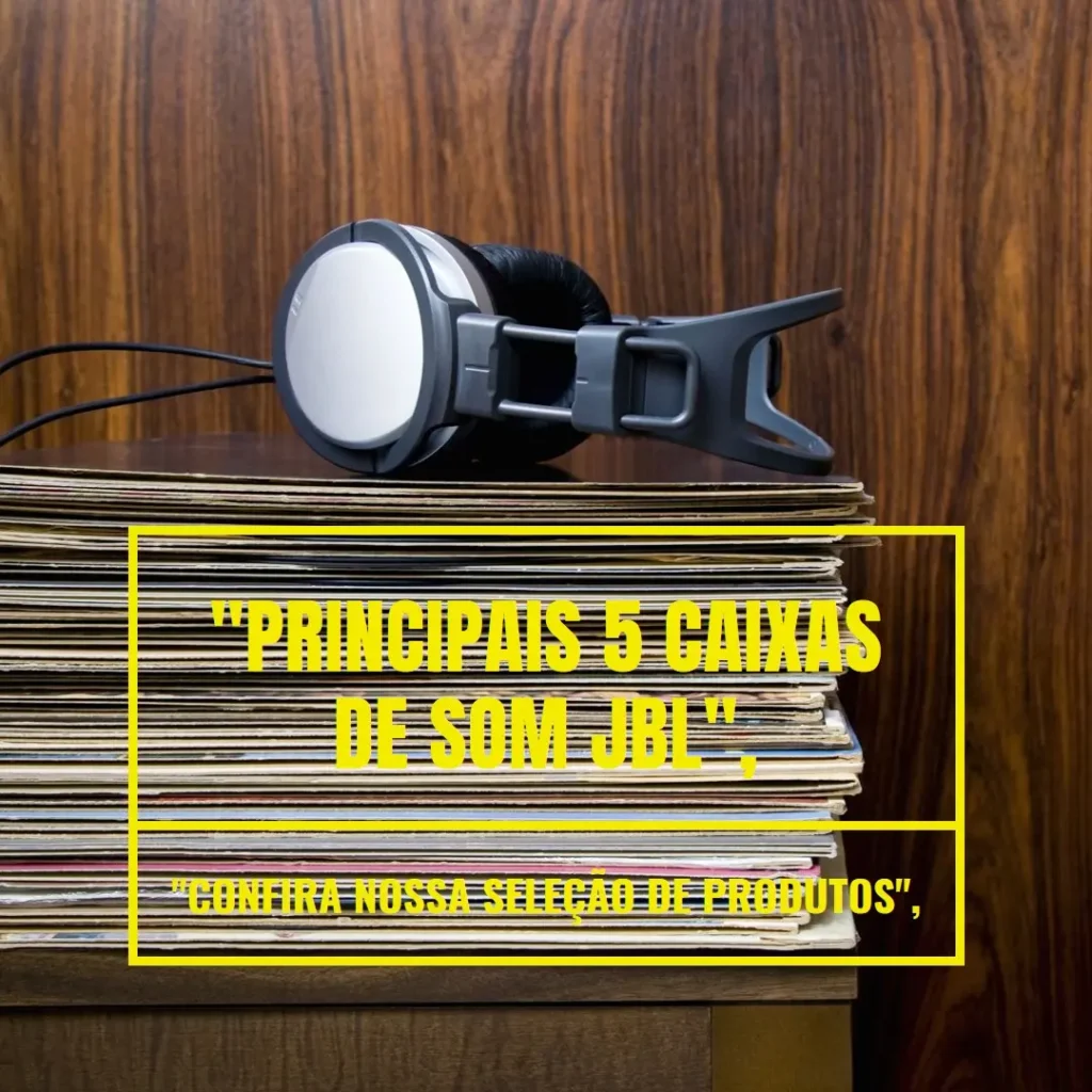 Principais 5 caixa de som com microfone JBL