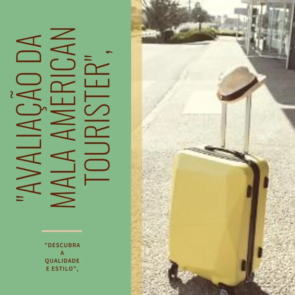 Mala de Viagem American Tourister Frankfurt: Qualidade e Versatilidade