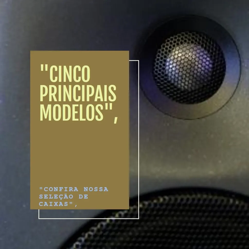 Cinco Principais Modelos de caixa JBL partybox encore