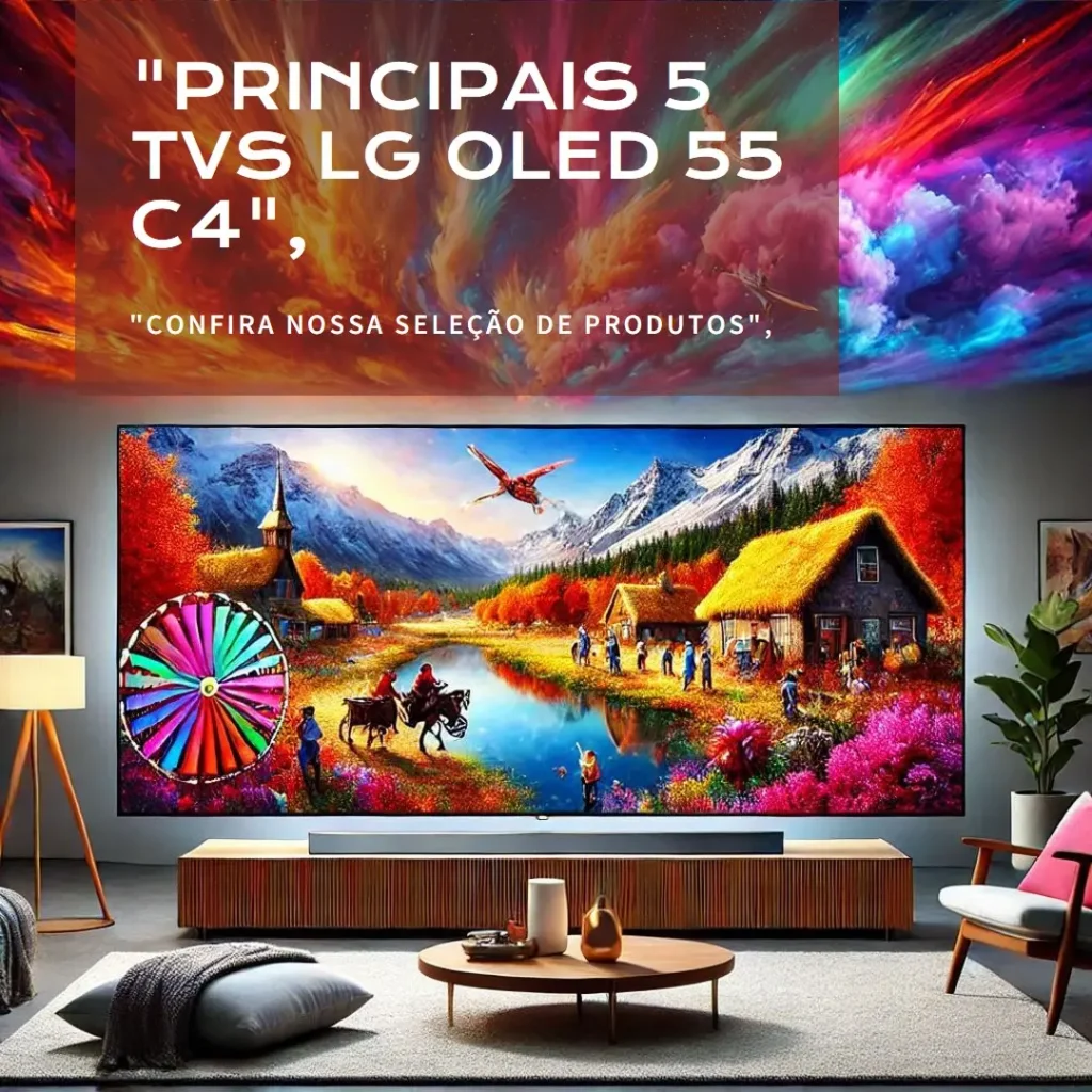 Principais 5 TV lg oled 55 c4
