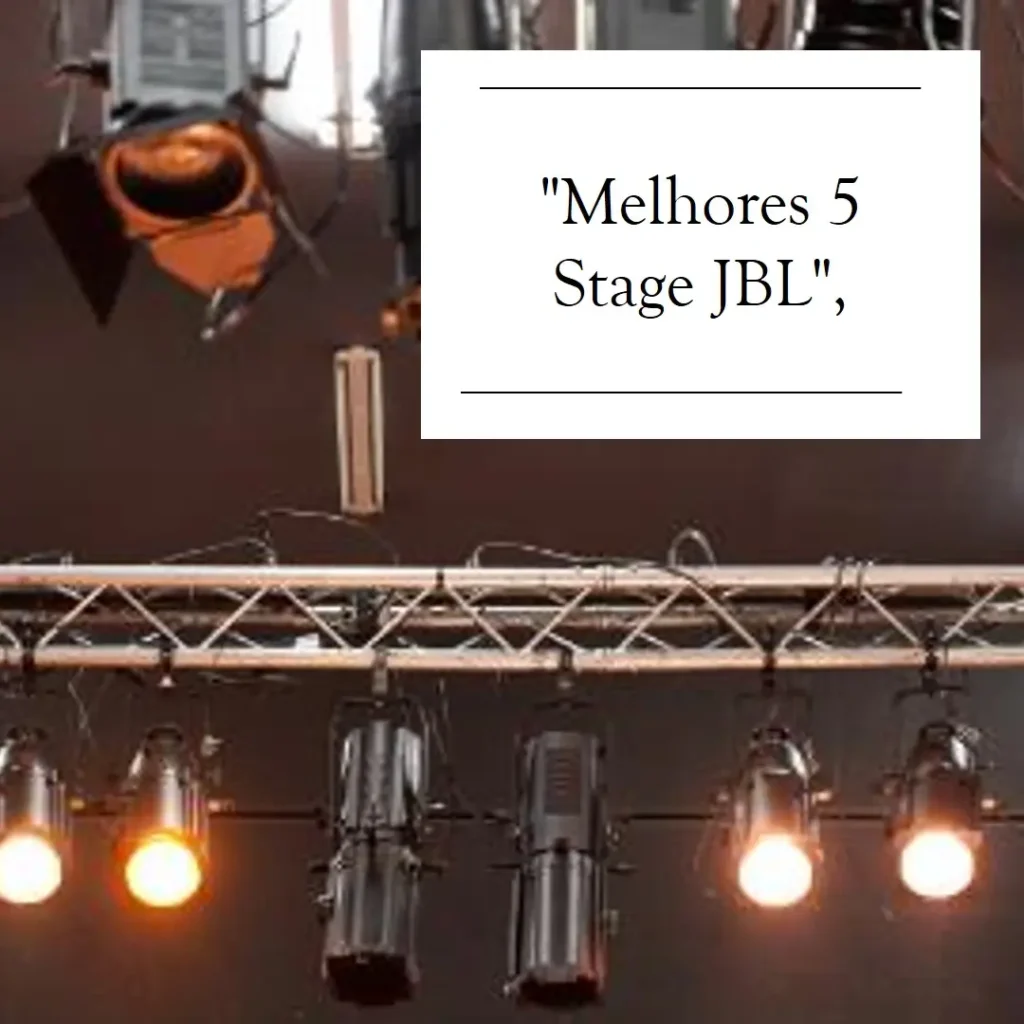 Melhores 5 stage JBL