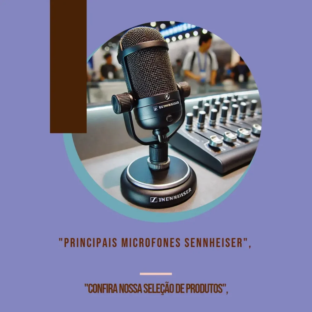 Principais Cinco Sennheiser e835s microphone