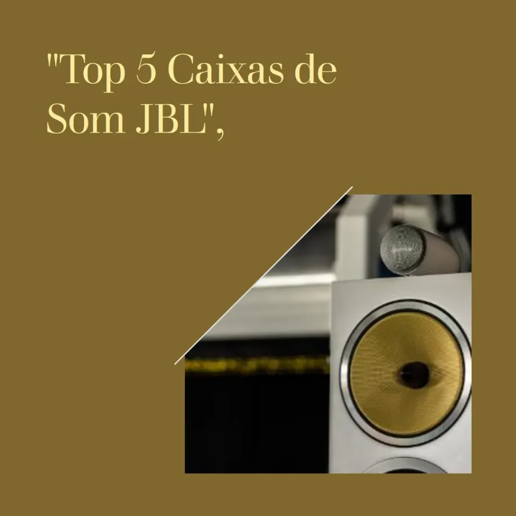 Top 5 caixa de som JBL partybox 100