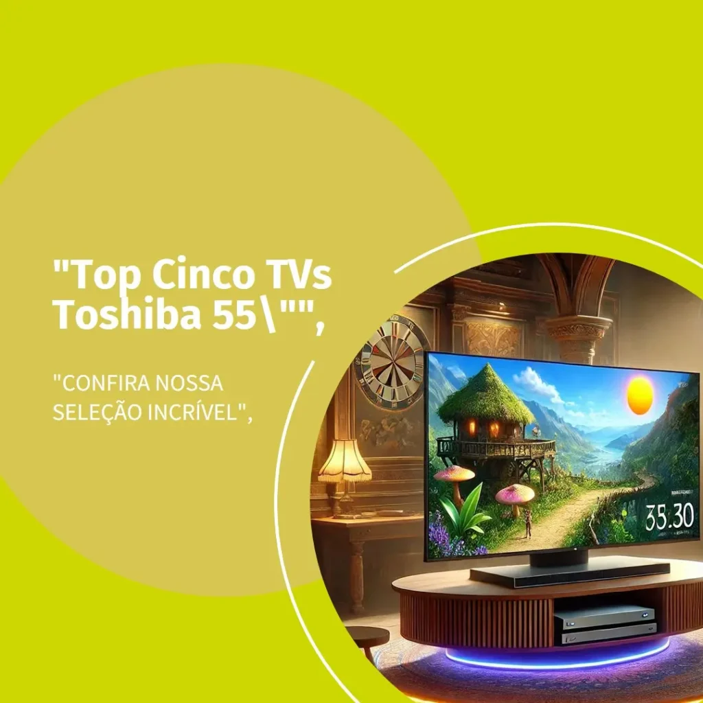 Top Cinco TV Toshiba 55 polegadas