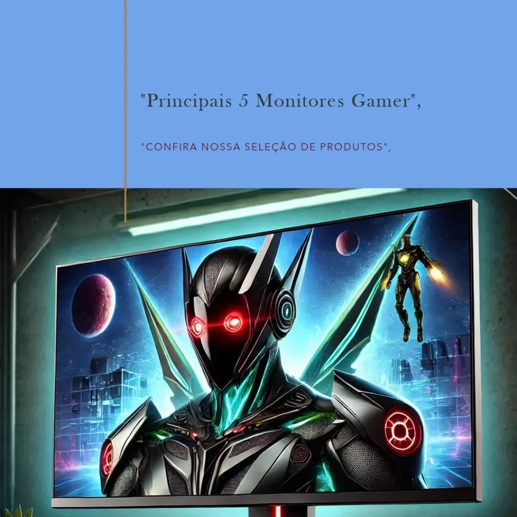 Principais 5 monitor gamer 1ms