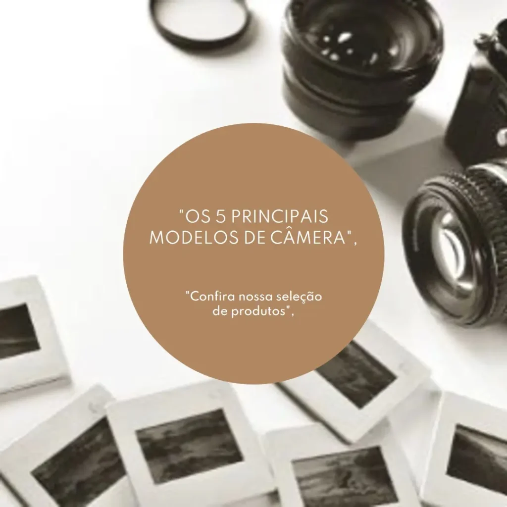 Os 5 Principais Modelos de camera fotografica Canon t7i
