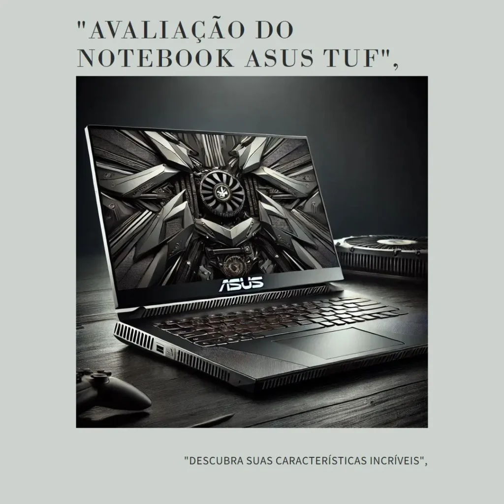 Notebook ASUS TUF Gaming F15: Performance e Durabilidade Excepcionais