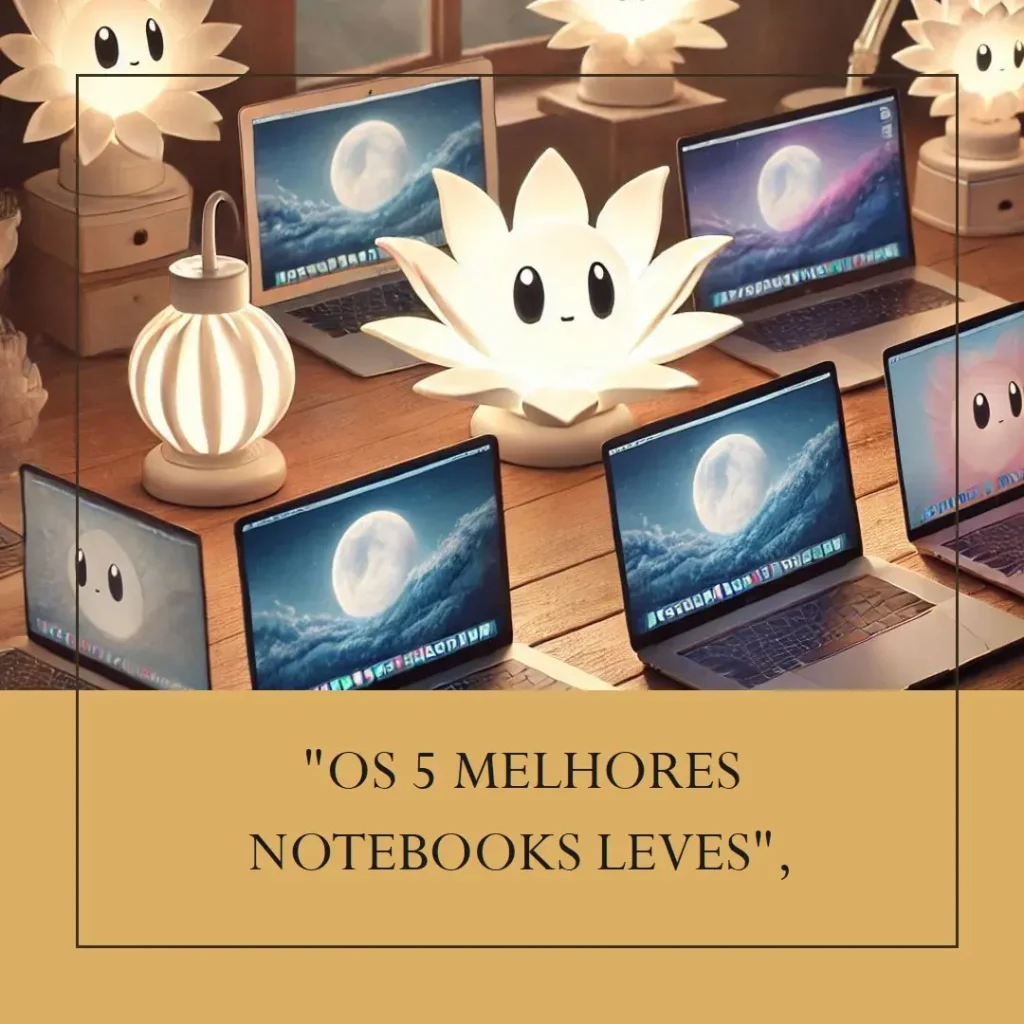 Principais 5  notebooks leves e finos