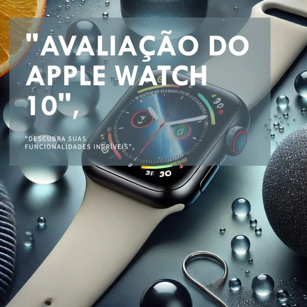 Apple Watch Series 10 GPS: Design e Funcionalidade Avançados