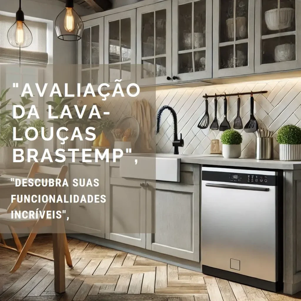 Lava-louças 15 serviços Brastemp com Smart Sensor - BLF61AR