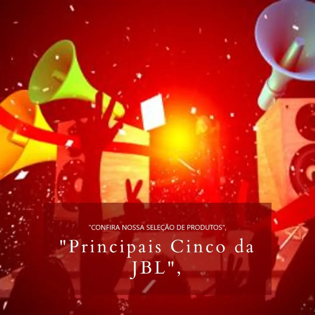 Principais Cinco JBL party box 320