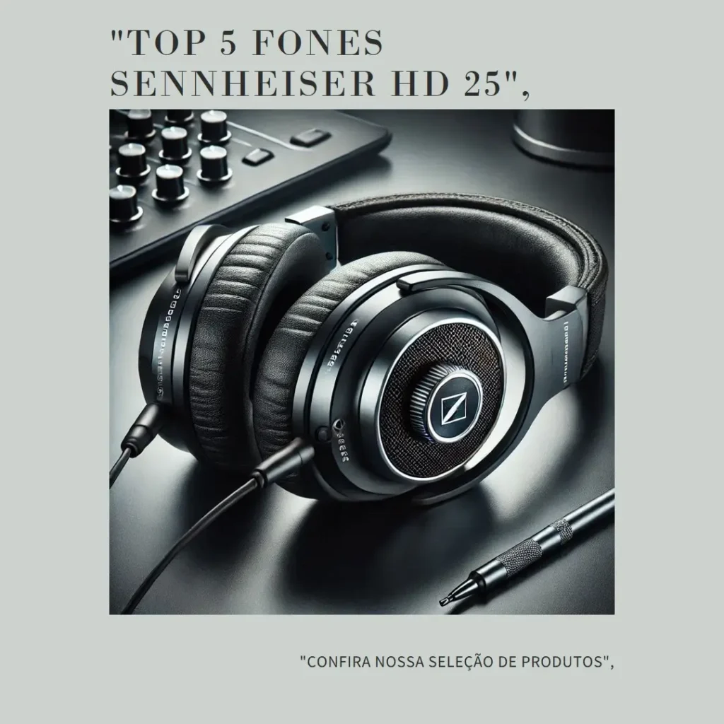 Top 5 Opções de Sennheiser 25 hd plus