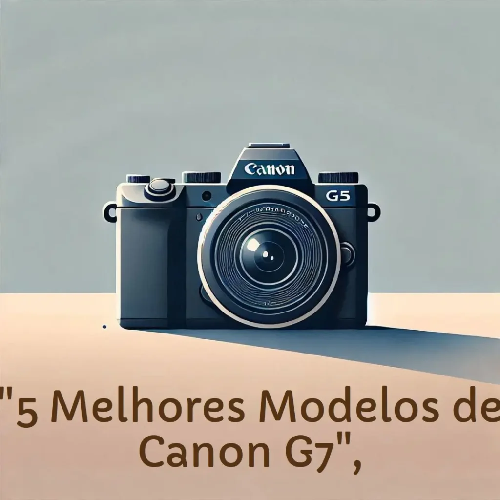 5 Melhores Modelos de Canon g7