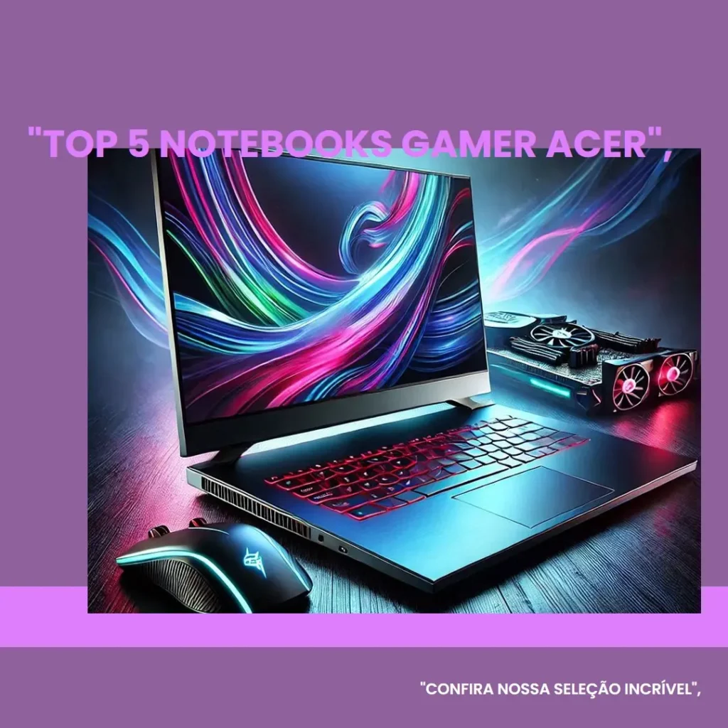 Top 5 Opções de notebook gamer Acer Nitro v15 anv15-51-57ws