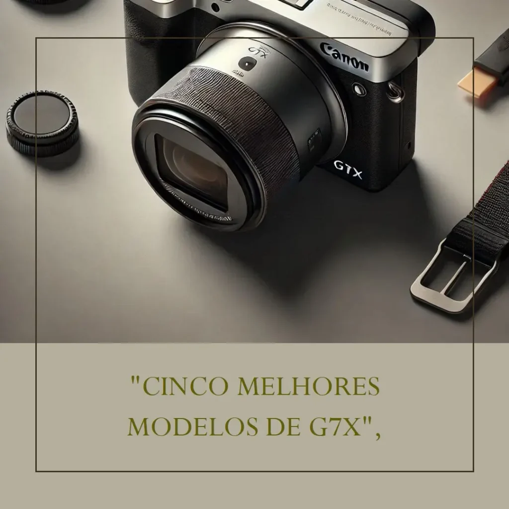 Cinco Melhores Modelos de g7x Canon camera
