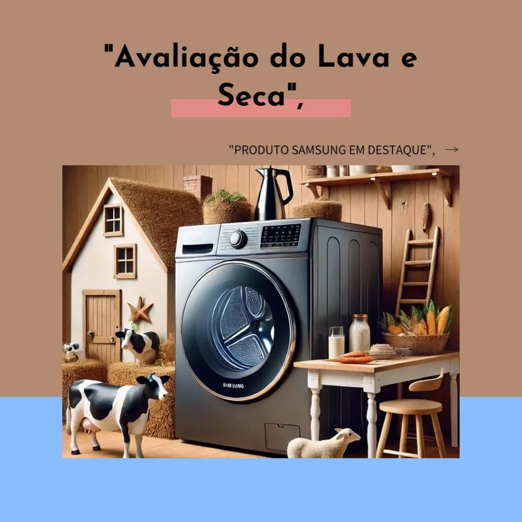 Samsung Lava e Seca Ecobubble 11kg Branca WD11A - 127V: Tecnologia e Eficiência para o Seu Lar
