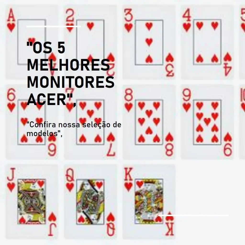 Os 5 Melhores Modelos de monitor Acer 100hz