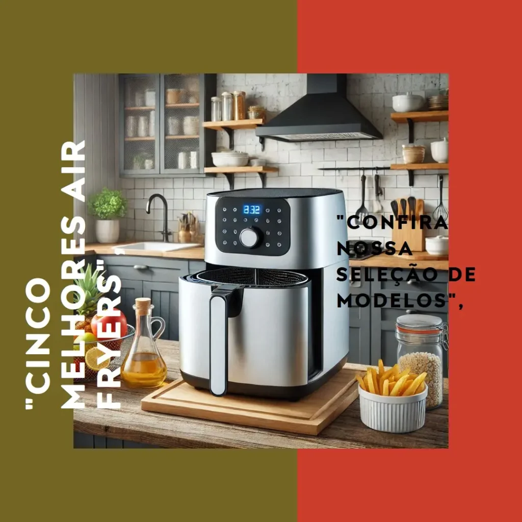 Cinco Melhores Modelos de air fryer 8 litros Philco