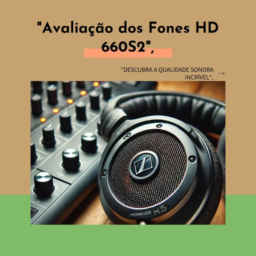 Sennheiser HD 660S2 – Fones de ouvido audiófilos com subgraves profundos