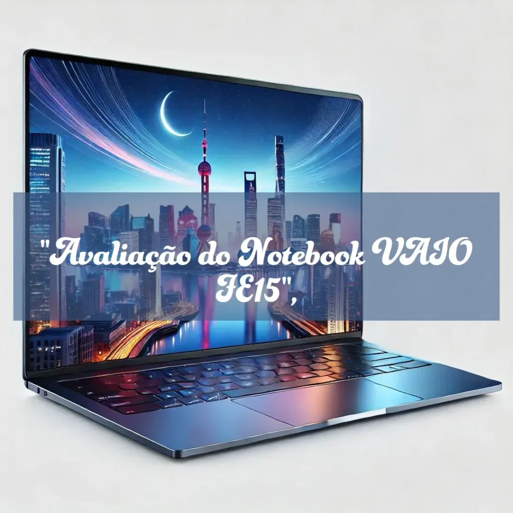 Notebook VAIO FE15 - Intel Core i5, 16GB, SSD 512GB, Windows 11