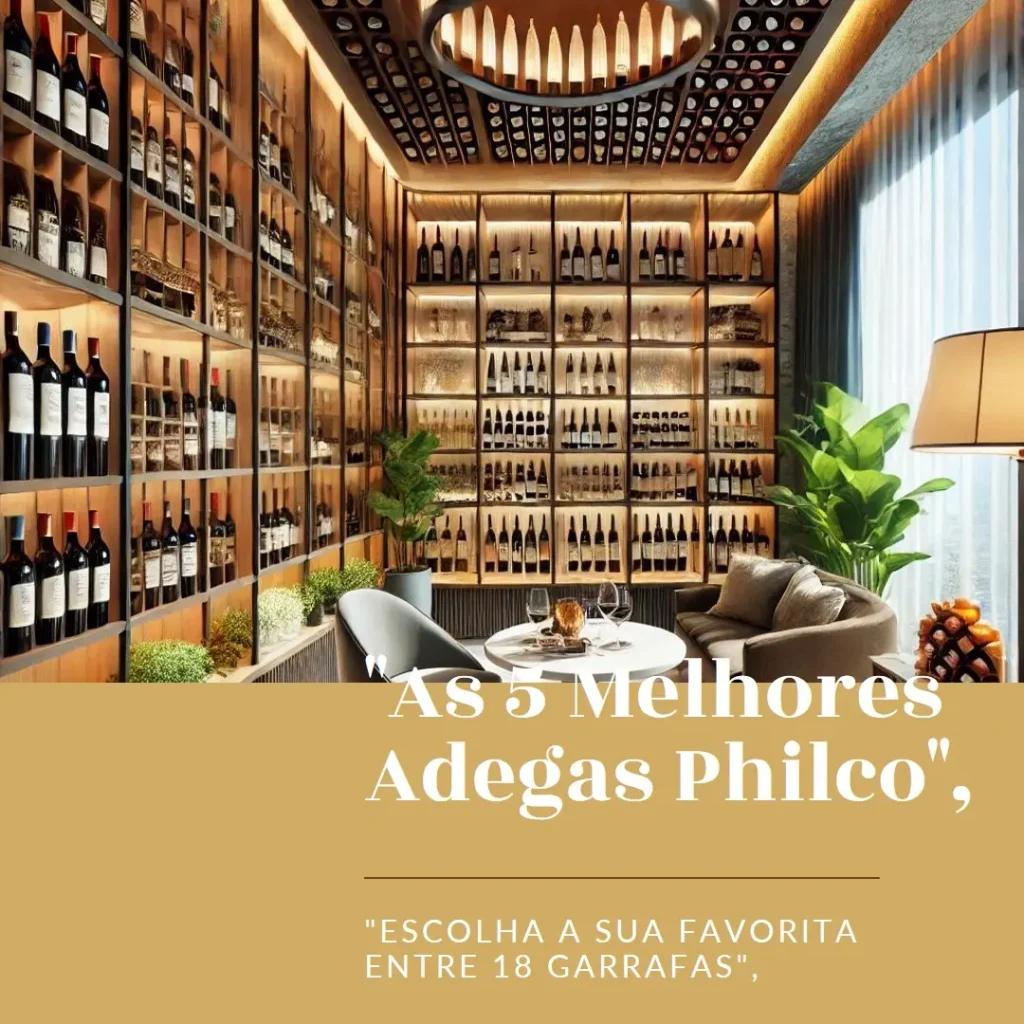 As 5 Melhores Opções de adega Philco 18 garrafas