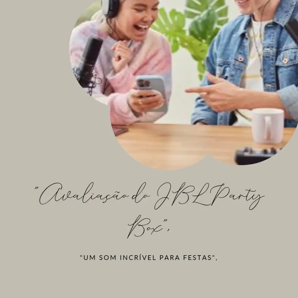 JBL Party Box Stage 320: Potência e Qualidade em Som Portátil