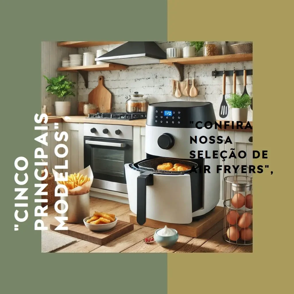 Cinco Principais Modelos de air fryer Britânia