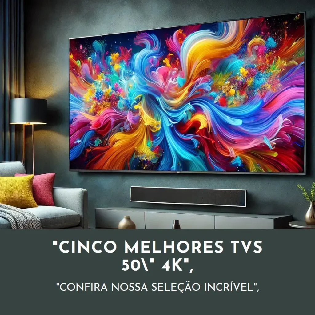 Cinco Melhores Modelos de tv 50 pol 4k